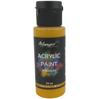 Artmagico akrylové barvy Premium 59 ml Yellow ochra – Zboží Mobilmania