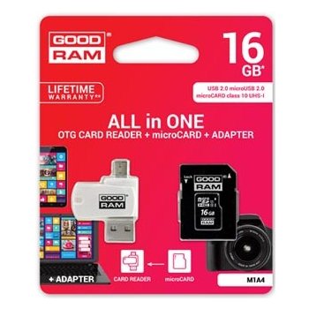 Goodram microSDHC 16 GB UHS-I U1 M1A4-0160R11