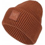 Super Natural Zimní merino čepice Krissini beanie horn brown – Hledejceny.cz