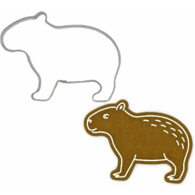 Nerezové vykrajovátko Kapybara 7 cm – BrandNewCake – Zbozi.Blesk.cz