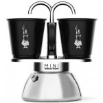 Bialetti Moka konvice set Mini Induction 2 porce černá – Zboží Dáma