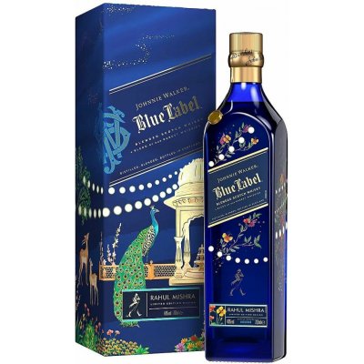 Johnnie Walker Blue Label Diwali & Rahul Mishra 40% 0,7 l (kazeta) – Hledejceny.cz