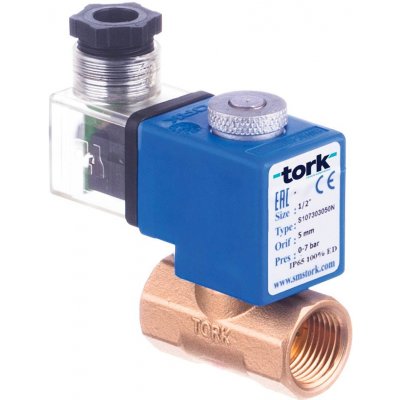 TORK T-BT202.3 DN 10, 24 VAC Elektromagnetický solenoidový ventil – Sleviste.cz