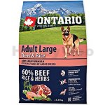 Ontario Adult Large Beef & Rice 2,25 kg – Sleviste.cz