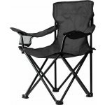 ST Leisure Equipment Židle LEQ ARNOLD, tmavě-šedá, skládací, kempinková, Oxford 600D, 82x50x80 cm – Zboží Mobilmania
