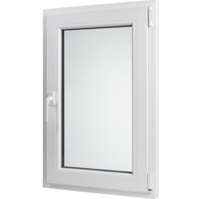 Bravo Plastové okno UNI OS1 60X90 P, bílé – Sleviste.cz