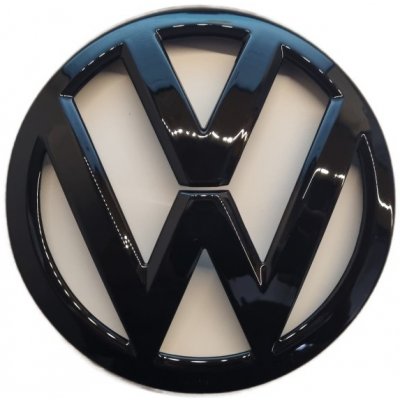 VW GOLF VII (2012-2022) přední znak, logo (13,5cm) - černá lesklá 5G0853601 – Zbozi.Blesk.cz