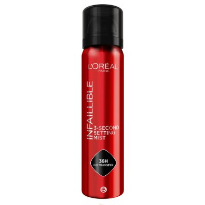 L'Oréal Paris Infaillible 3-s setting mist fixační sprej 75 ml – Zboží Dáma