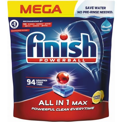 Finish All in 1 Max tablety do myčky nádobí Lemon Sparkle 94 ks – Hledejceny.cz