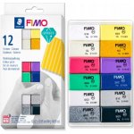 FIMO Soft sada 12 barev 25 g BRILLIANT – Zbozi.Blesk.cz