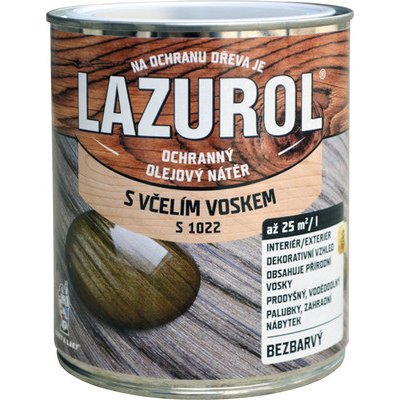 Lazurol S1022 0,75 l bezbarvá – Hledejceny.cz