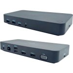 I-Tec USB 3.0/USB-C/Thunderbolt, 3x Display Docking Station + Power Delivery 65W CATRIPLEDOCKVGAPD – Zbozi.Blesk.cz