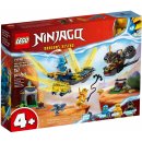 LEGO® NINJAGO® 71798 Nya a Arin - bitva na hřbetě dračího mláděte
