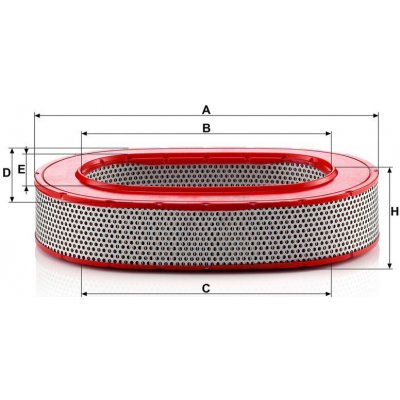 MANN-FILTER Vzduchový filtr MANN C37145 (MF C37145) – Hledejceny.cz