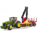 Bruder 3054 John Deere 7930 s přívěsem na klády – Zbozi.Blesk.cz