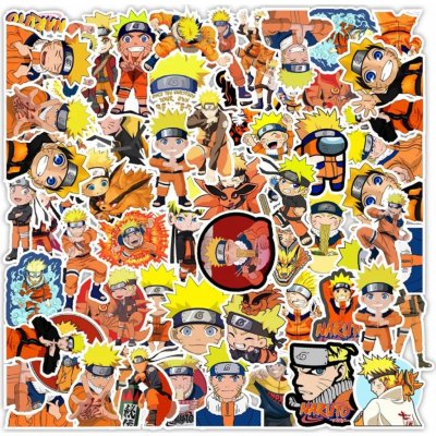 Set 50 samolepek Naruto (3) (Samolepky Naruto) – Zboží Živě