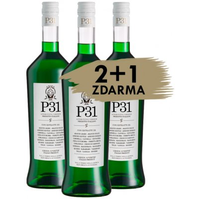 P31 Aperitivo Green 11% 0,7 l (holá láhev) – Zbozi.Blesk.cz