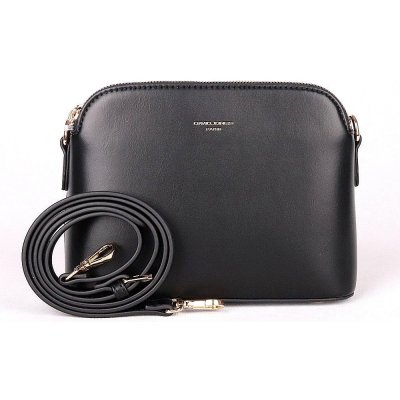 David Jones Tříoddílová malá crossbody kabelka CM6938 černá – Zboží Dáma