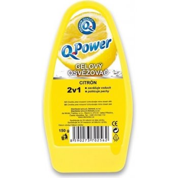 Q Power osvěžovač vzduchu vanička citron 150 g