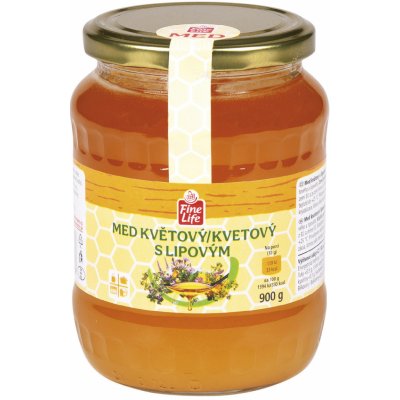 Fine Life Med květový lipový 900 g – Zbozi.Blesk.cz