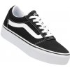 Vans dámská rekreační obuv Wm Ward Suede Canvas black white