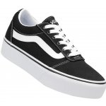 Vans dámská rekreační obuv Wm Ward Suede Canvas black white – Zboží Mobilmania