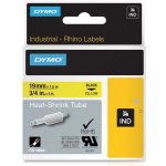 DYMO plochá smršťovací bužírka RHINO D1 19 mm x 1,5 m, černá na žluté, S0718340 – Sleviste.cz