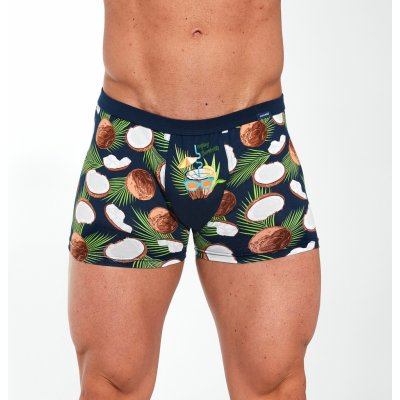 Cornette Tattoo 280/218 Coconut pánské boxerky tmavě modrá – Hledejceny.cz