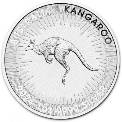 Perth Mint Stříbrná mince Australian Kangaroo 2024 1 oz – Hledejceny.cz