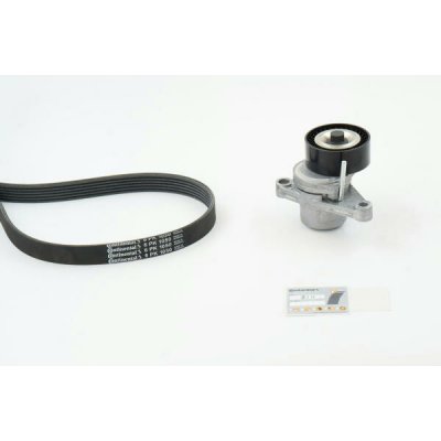 Sada zebrovanych klinovych remenu CONTINENTAL CTAM 6PK1050K3 – Zboží Mobilmania