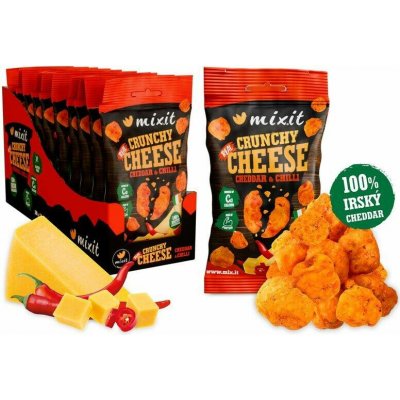 Mixit Křupavý sýr do kapsy Irský cheddar s chilli 20 g – Sleviste.cz