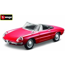 Bburago Classic Alfa Romeo Spider 1996 červená 1:32