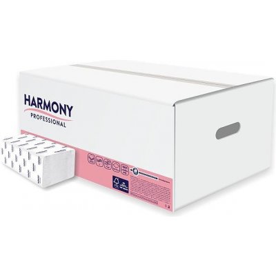 Harmony Professional ZZ, 2 vrstvy, bílé, 20 x 150 ks – Zboží Dáma