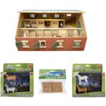 Kids Globe Farming stáj pro koně 725x60x375cm v krabičce 1:24 – Hledejceny.cz