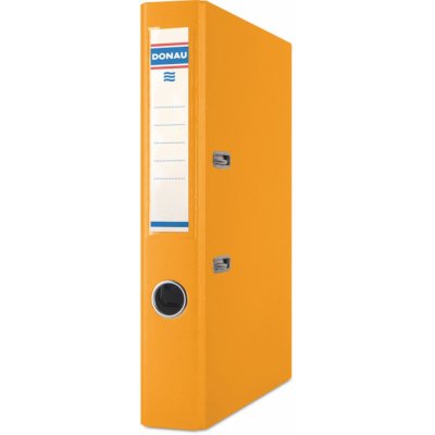 Donau Pákový pořadač Master - A4, šíře hřbetu 5 cm, oranžový – Zboží Živě