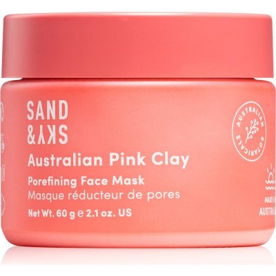 Sand & Sky Australian Pink Clay Porefining Face Mask 60 g – Hledejceny.cz