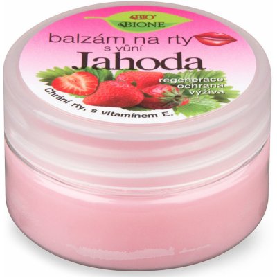 BC Bione Cosmetics Jahoda balzám na rty 25 ml