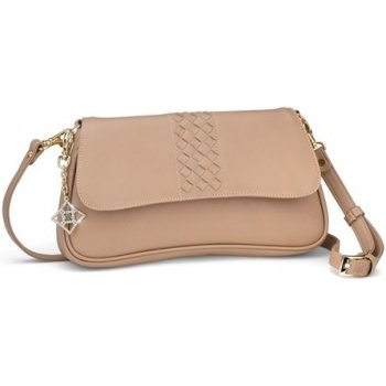 Oliver Weber kabelka Cross Clutch 71057 kůže beige