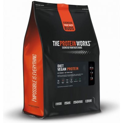 TPW Diet Vegan Protein 1000 g – Zboží Mobilmania