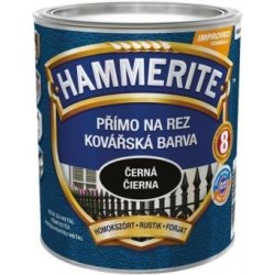 Akzo Nobel Hammerite Přímo na rez Kovářská barva černá 0,75L