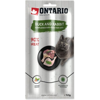 Ontario kachna a králík 3 x 5 g – Zbozi.Blesk.cz