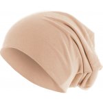 Čepice Jersey Beanie cappuccino krémová růžová – Hledejceny.cz
