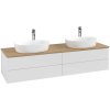 Koupelnový nábytek Villeroy & Boch Antao skříňka 160x50x36 cm závěsná pod umyvadlo bílá K28051GF