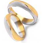 iZlato Forever Snubní prsteny šířka 4 až STOB204V – Zboží Mobilmania