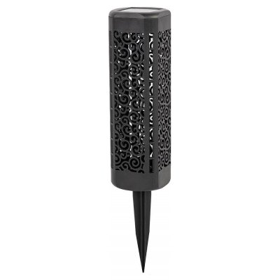 lampa solární pr.6cm, v.31cm 1LED, PH ČER – Hledejceny.cz