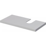 Intedoor deska pod umyvadlo 100,5 x 50,2 x 5,4 cm šedá LAN DESK NIS 100 P A5866 – Zboží Mobilmania