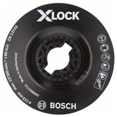 Distanční talíř X-LOCK, měkký, 115 mm Bosch Accessories 2608601711 – Zboží Dáma