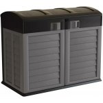 Artplast Zahradní přístřešek na popelnice Shedsto 146 x 87 x 119 cm antracit – HobbyKompas.cz