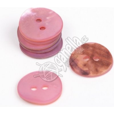 Knoflík Drops 622 Kulatý (růžový) – Sleviste.cz