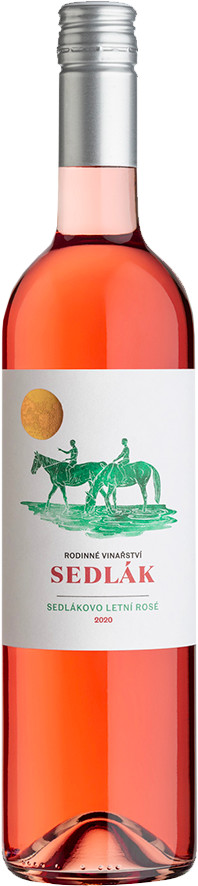 Vinařství Sedlák Sedlákovo Letní rosé Zemské 2022 0,75 l